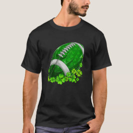 Football Kleeblatt für Fußball St Patricks Day T-Shirt