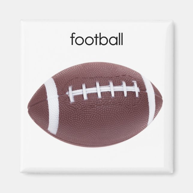 Football Kühlschrank Magnet (Vorne)