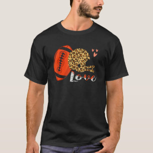 Football Liebe American Football T-Shirt