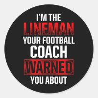 Football Lineman Hot Offensive Defensive Player