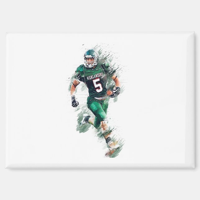 Football Magnet (Vorderseite)