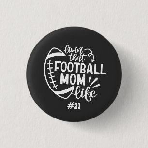 Football Mama High School Sportspiel Button