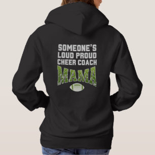 Football Mama JEMANES LOUD STOLZ KIRCHEN COACH MAM Hoodie