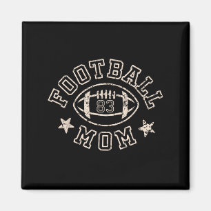 Football Mama Senior 2025 Game Day Team Startnumme Magnet