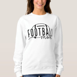 Football Mama Sweatshirt individuell anpassbar