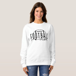 Football Mama Sweatshirt individuell anpassbar