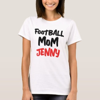 FOOTBALL MAMA T - SHIRT PERSONALISIERTE T - SHIRT