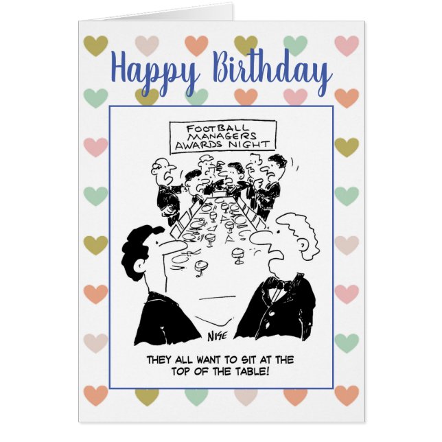 Football Managers Awards Abendessen (Vorne)