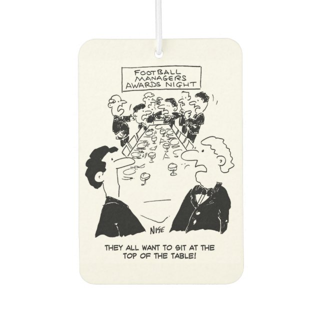 Football Managers Awards Night Autolufterfrischer (Vorderseite)
