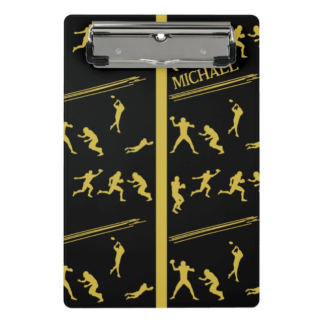 FOOTBALL MINI CLIPBOARD DESIGN KLEMMBRETT (Vorderseite)