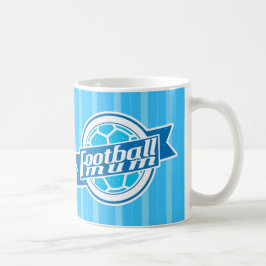 Football Mum Blue Tasse