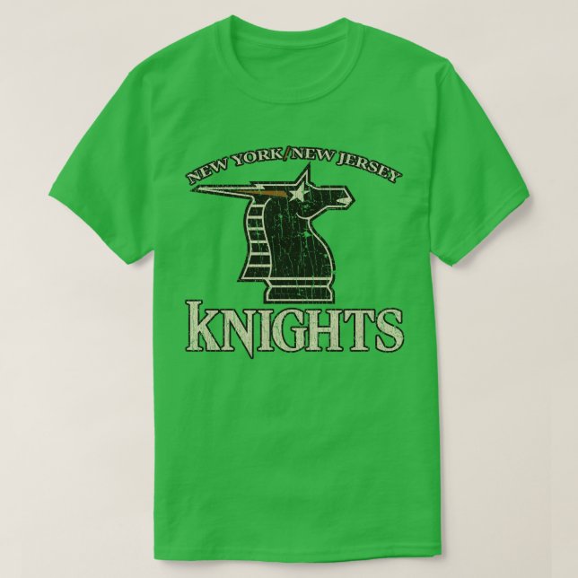 Football New York New Jersey Knights 1991 T-Shirt (Design vorne)