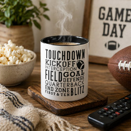 Football-Nutzungsbedingungen Tasse