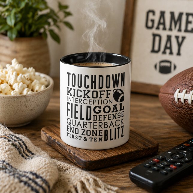 Football-Nutzungsbedingungen Tasse (Von Creator hochgeladen)