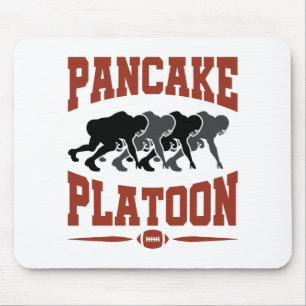 Football Offensive Lineman Pancake Platon Mousepad
