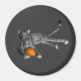 Football Panther Magnet