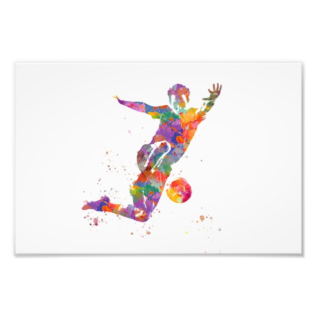 Football player fotodruck (Vorne)