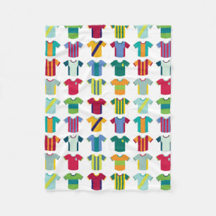 Football Player Fußball Is an Art Fleecedecke