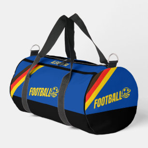 Football Player Girl, Geburtstagsgeschenk, deutsch Duffle Bag