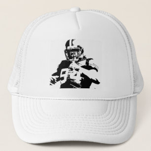 Football Player Trucker Hat Truckerkappe