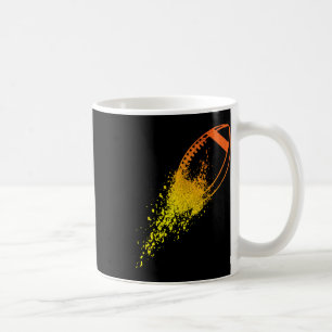 Football Quarterback Lineman Vintage Football Spie Kaffeetasse