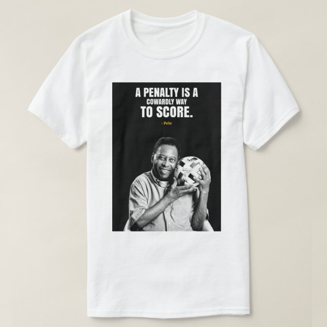 Football quotes moivation T-Shirt (Design vorne)