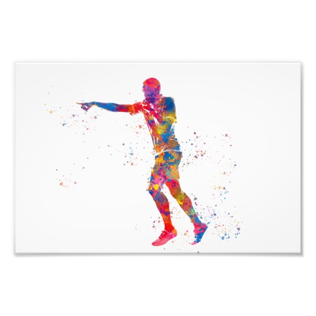 Football referee fotodruck (Vorne)