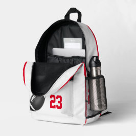 Football-Rucksack High School personalisiert r Bedruckter Rucksack