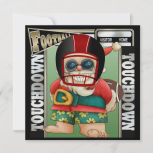 Football Santa Invitation - SRF Einladung