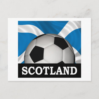 Football Schottland Postkarte