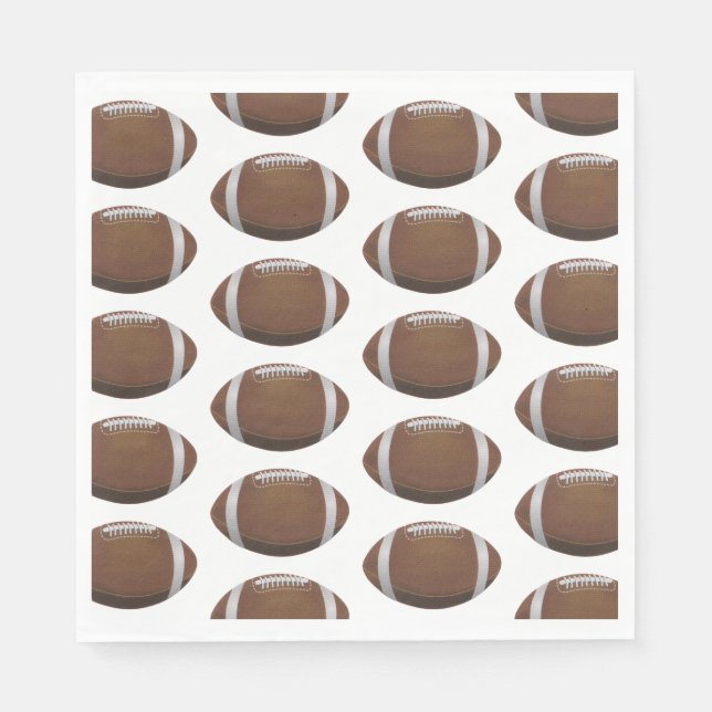 "Football" Serviette (Vorderseite)