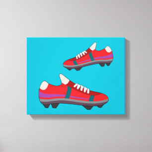 Football Shoes Leinwand