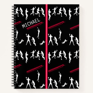 FOOTBALL SPIRAL NOTEBOOK DESIGN NOTIZBUCH