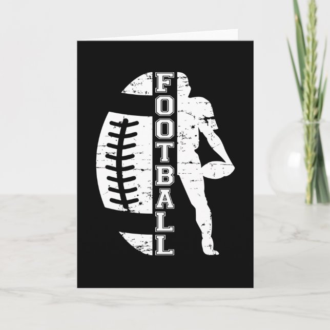 Football Sports Game American Team Funny Gift Idee Karte (Vorderseite)