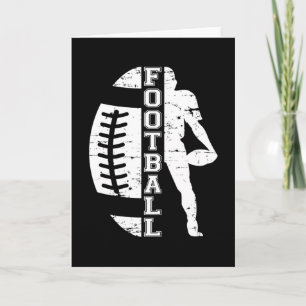 Football Sports Game American Team Funny Gift Idee Karte