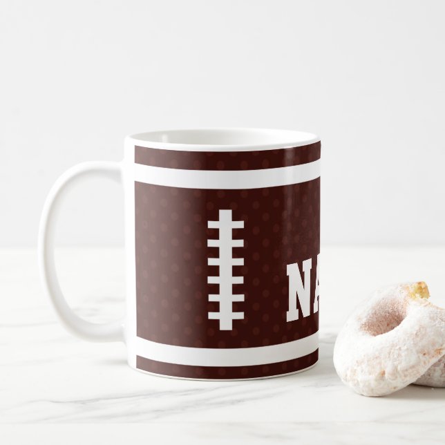 Football Sports Game Design Coffee Tasse Cup (Mit Donut)
