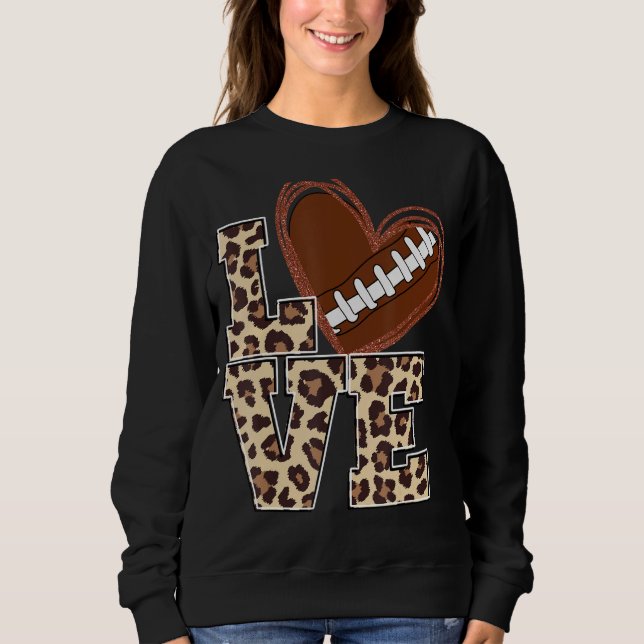 Football Sports Game Sweatshirt (Vorderseite)