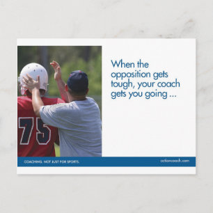 Football sports postcard postkarte