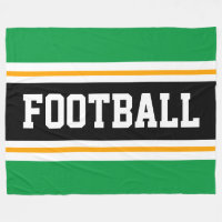FOOTBALL Sporty Bright Green Schwarz-weiß Stripes