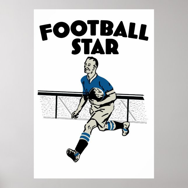 Football Star Poster (Vorne)