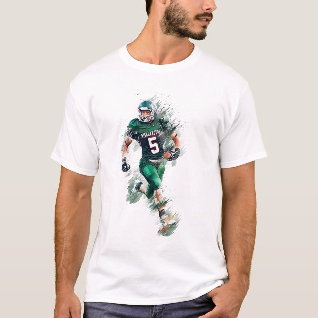 Football T-Shirt (Vorderseite)
