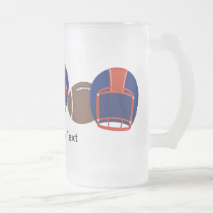 FOOTBALL Tasse Bierblau und Orange - SRF