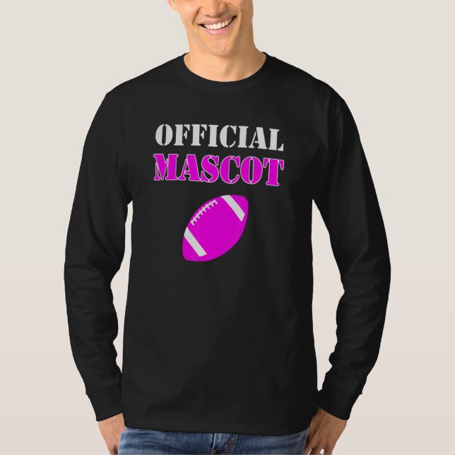 Football Team Sports Mascot T-Shirt (Vorderseite)