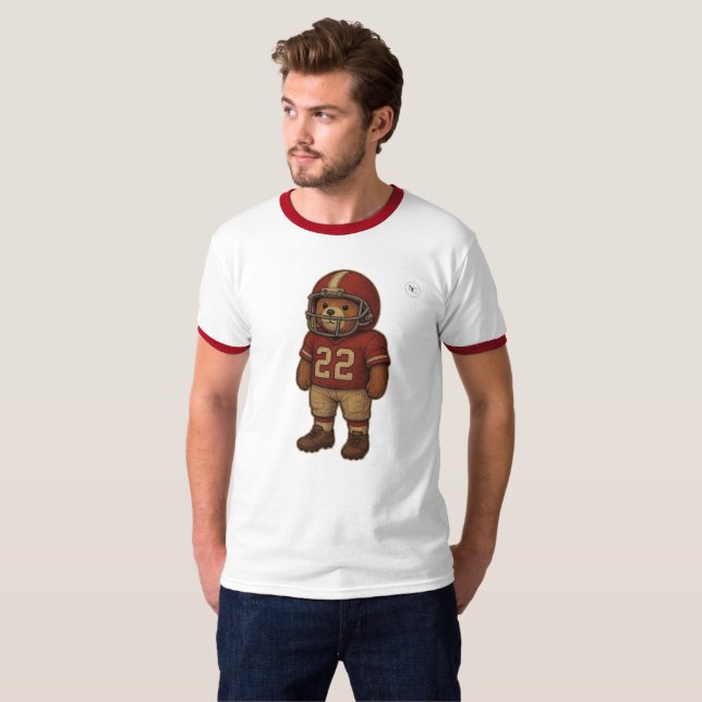 Football Teddy T-shirt (Vorne ganz)