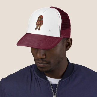 Football Teddy trucker hat Truckerkappe