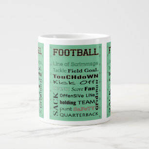 FOOTBALL-Terminologie Jumbo-Tasse
