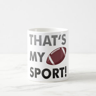 Football - thats's my sport! american football tasse