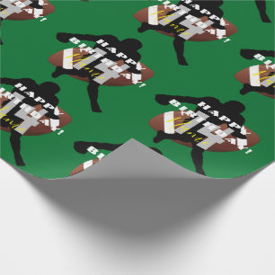 FOOTBALL Theme Geschenk Wrap HAMbyWG Geschenkpapier