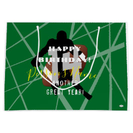 FOOTBALL Theme Geschenktasche HAMbyWG Große Geschenktüte