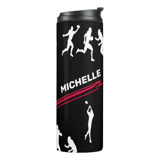 FOOTBALL THERMOSBECHER (Nach links gedreht)